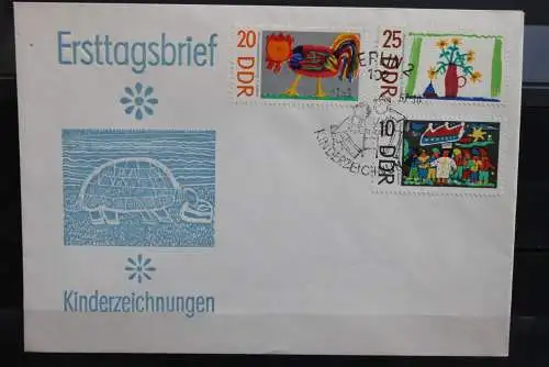 DDR; 1967, Kinderzeichnungen, MiNr. 1280-85; FDC