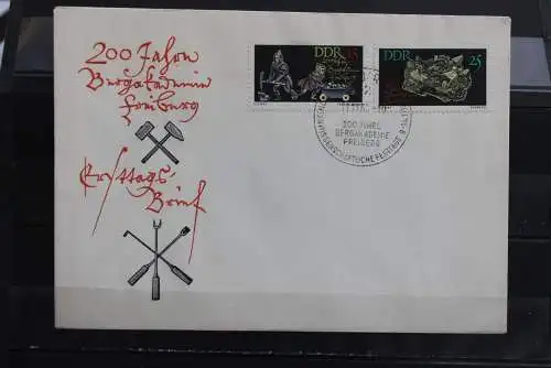 DDR; 1965, Bergakademie Freiberg, MiNr. 1142-45, FDC