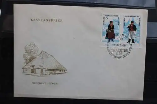 DDR; 1964, Volkstrachten (I)  MiNr. 1074-79, FDC