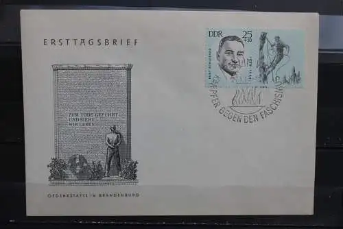 DDR; 1963, Gedenkstätten / Sportler  MiNr. 958-62, FDC