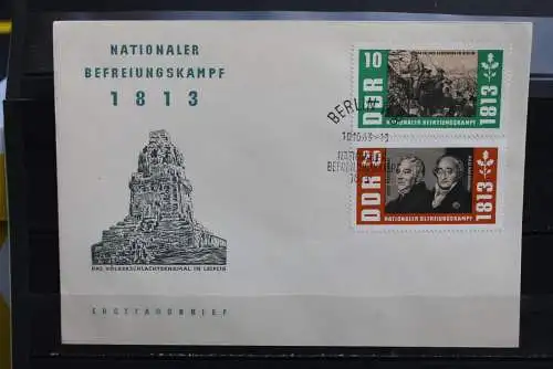 DDR; 1963, Nationaler Befreiungskampf,  MiNr. 988-92; FDC