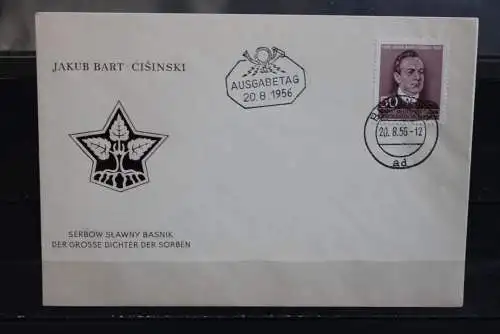 DDR; 1956, Jakub Bart-Cisinski, MiNr. 535; FDC