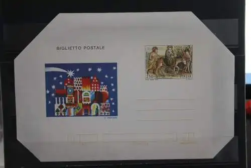 Italien 1982, Aerogramm Natale - Weihnachten, MNH