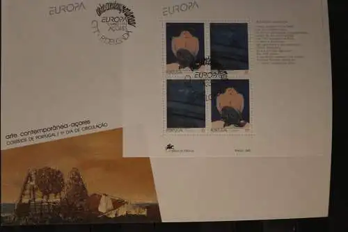 Portugal - Azoren 1993 Europa - CEPT Block 13 auf FDC