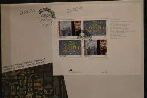 Portugal 1993 Europa - CEPT Block 93 auf FDC