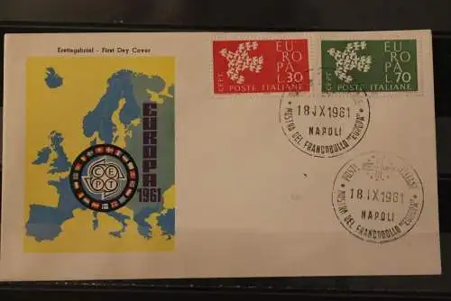 Italien Europa - CEPT 1961, MiNr. 1113-14, FDC