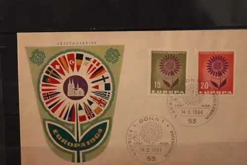 Deutschland Europa - CEPT 1964, MiNr. 445-46, FDC