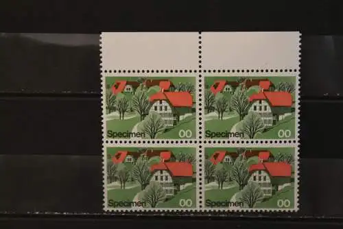 Schweiz; Specimen, Probedruck, Muster, Essay, Versuchsdruck, Druckprobe, 1975, MNH, bitte lesen