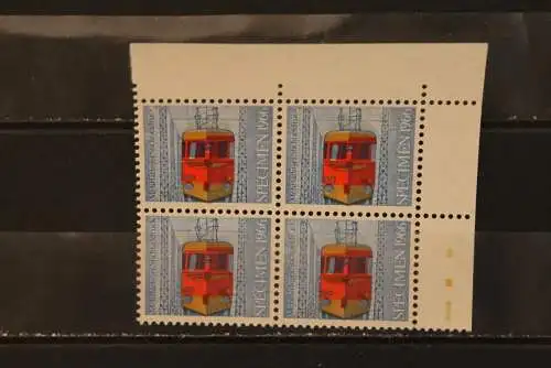 Schweiz; Specimen, Probedruck, Muster, Essay, Versuchsdruck, Druckprobe, 1968, MNH, bitte lesen