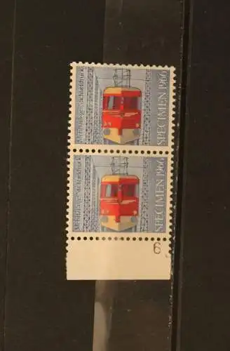 Schweiz; Specimen, Probedruck, Muster, Essay, Versuchsdruck, Druckprobe, 1968, MNH, bitte lesen