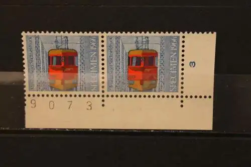 Schweiz; Specimen, Probedruck, Muster, Essay, Versuchsdruck, Druckprobe, 1968, MNH, bitte lesen