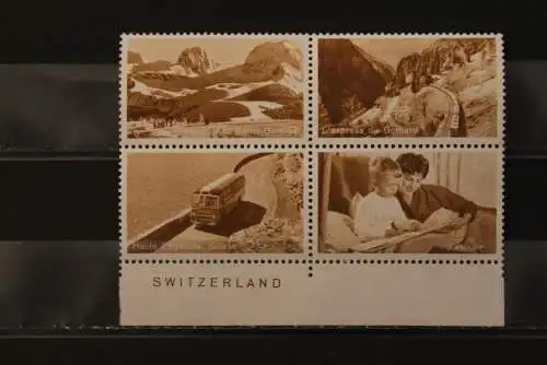 Schweiz; Specimen, Probedruck, Muster, Essay, Versuchsdruck, Druckprobe, 1964, MNH, bitte lesen