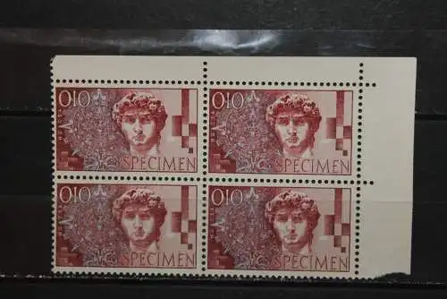 Schweiz; Specimen, Probedruck, Muster, Essay, Versuchsdruck, Druckprobe, 1964, MNH, bitte lesen