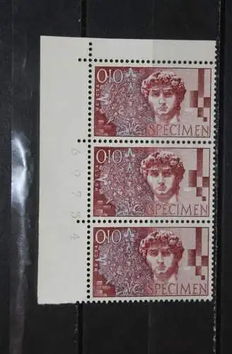 Schweiz; Specimen, Probedruck, Muster, Essay, Versuchsdruck, Druckprobe, 1964, MNH, bitte lesen