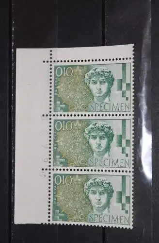 Schweiz; Specimen, Probedruck, Muster, Essay, Versuchsdruck, Druckprobe, 1964, MNH, bitte lesen