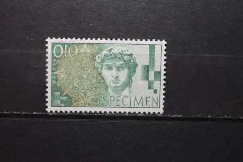 Schweiz; Specimen, Probedruck, Muster, Essay, Versuchsdruck, Druckprobe, 1964, MNH, bitte lesen