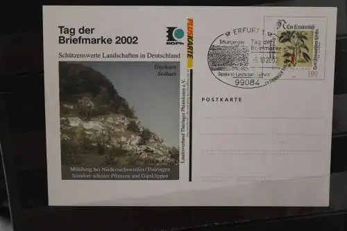 Deutschland 2002, Ganzsache: Tag der Briefmarke 2002; Pluskarte