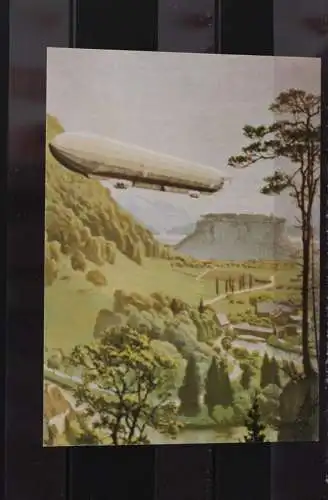 Deutschland 1988, Ganzsache: Tag der Briefmarke 1988; Wertstempel 60 Pf. Sehenswürdigkeiten, SST Zeppelin