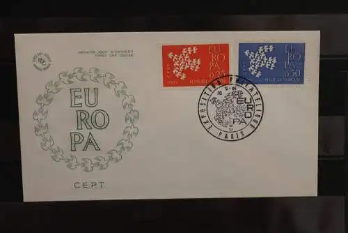 Frankreich 1961, Europa - CEPT, FDC, MiNr. 1363-64