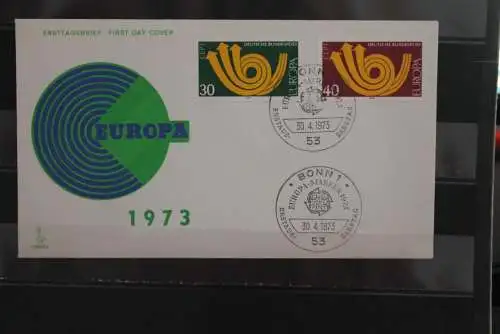 Deutschland, Europa - Cept 1973, FDC, MiNr. 768-69