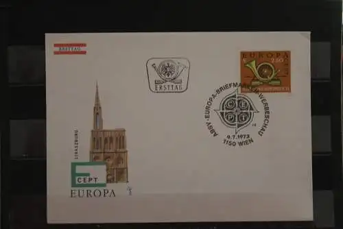 Österreich, Europa - Cept 1973, FDC, MiNr. 1416