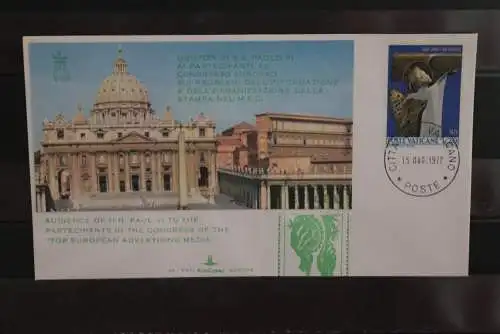 Vatican, Europa - CEPT 1972, FDC