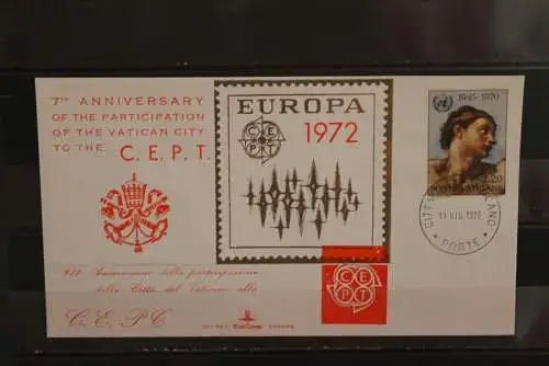 Vatican, Europa - CEPT 1972, FDC