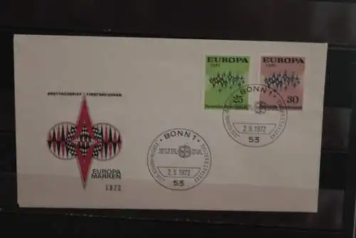 Deutschland, Europa - CEPT 1972, FDC, MiNr. 716-17