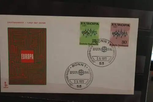 Deutschland, Europa - CEPT 1972, FDC, MiNr. 716-17