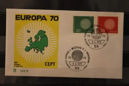 Deutschland, Europa - CEPT 1970, MiNr. 620-21