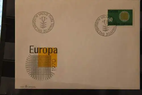 Liechtenstein, Europa - CEPT 1970, MiNr. 807-08