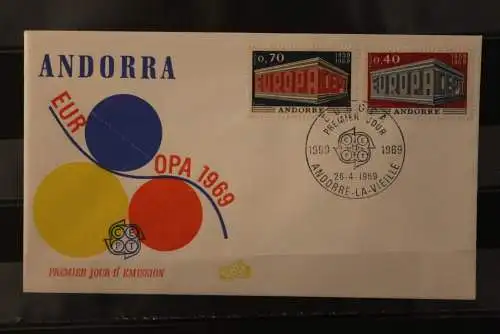 Andorra, Europa - Cept 1969, MiNr. 214-15