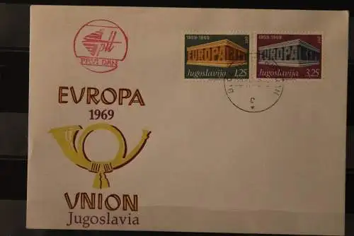 Jugoslawien, Europa - Cept 1969, MiNr. 1361-62