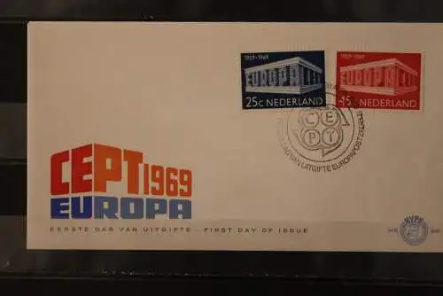 Niederlande, Europa - Cept 1969, MiNr. 920-21