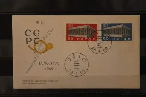 Norwegen, Europa - Cept 1969, MiNr. 583-84