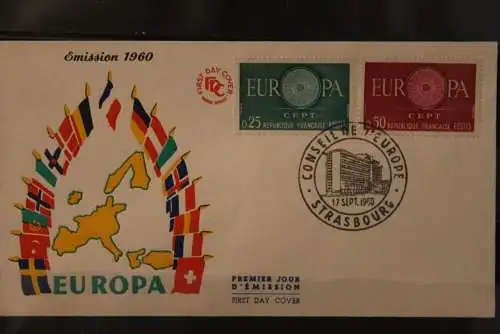 Frankreich, Europa - Cept 1960, MiNr. 1318-19