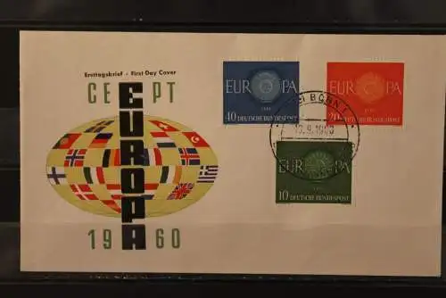 Deutschland, Europa - Cept 1960, MiNr. 337-39