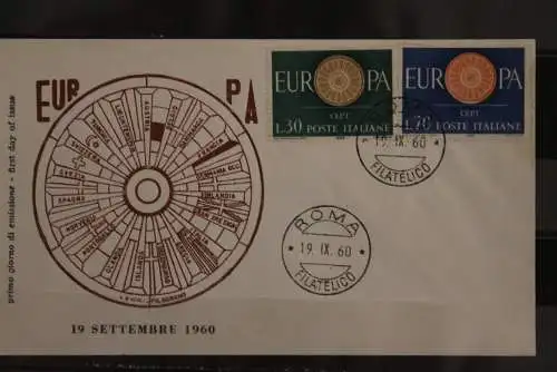 Italien, Europa - CEPT 1960, FDC MiNr. 1077-78