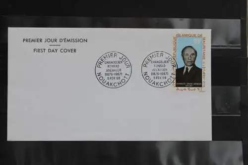 Mauretanien 1968, Euroafrique; FDC K. Adenauer