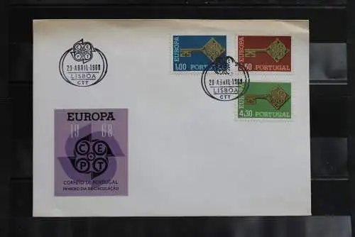 Portugal  1968, EUROPA - CEPT, FDC MiNr 1051-53