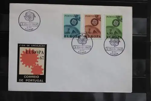 Portugal 1967, Europa - CEPT FDC MiNr 1026-28