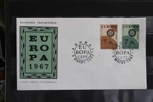 Griechenland 1967, Europa - CEPT FDC MiNr 948-49