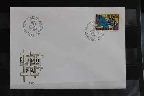 Liechtenstein 1967, Europa - CEPT FDC MiNr 474