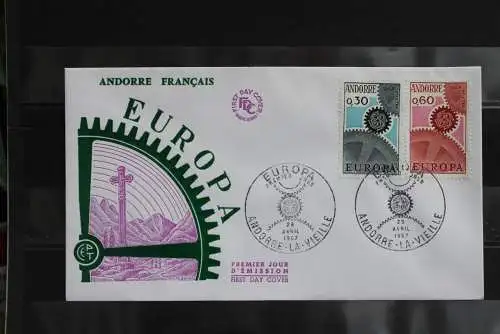 Andorra 1967, Europa - CEPT FDC MiNr 199-200