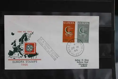 Irland Europa - CEPT 1966 FDC, MiNr 188-89