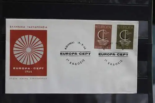 Griechenland Europa - CEPT 1966 FDC, MiNr 919-20