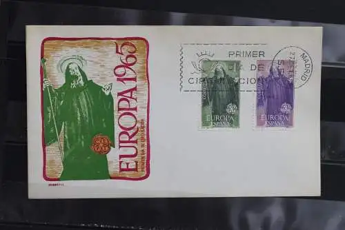 Spanien 1965, EUROPA - CEPT FDC, MiNr 1565-66