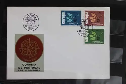 Portugal 1965, EUROPA - CEPT FDC, MiNr 990-92