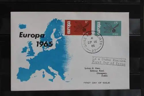 Irland 1965, EUROPA - CEPT FDC, MiNr 176-77