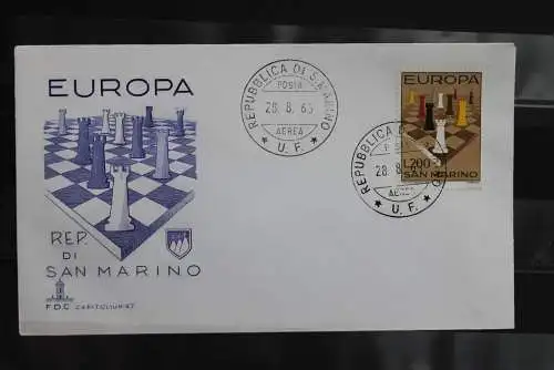 San Marino 1965, EUROPA - CEPT FDC, MiNr 842